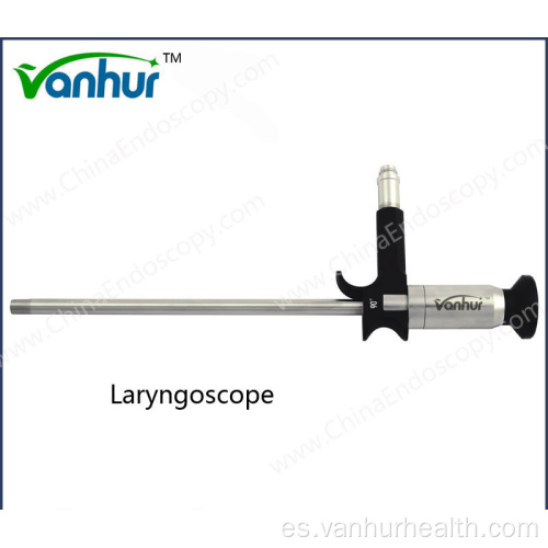 Endoscopio de garganta ORL Φ 8 × 174 mm Laringoscopio